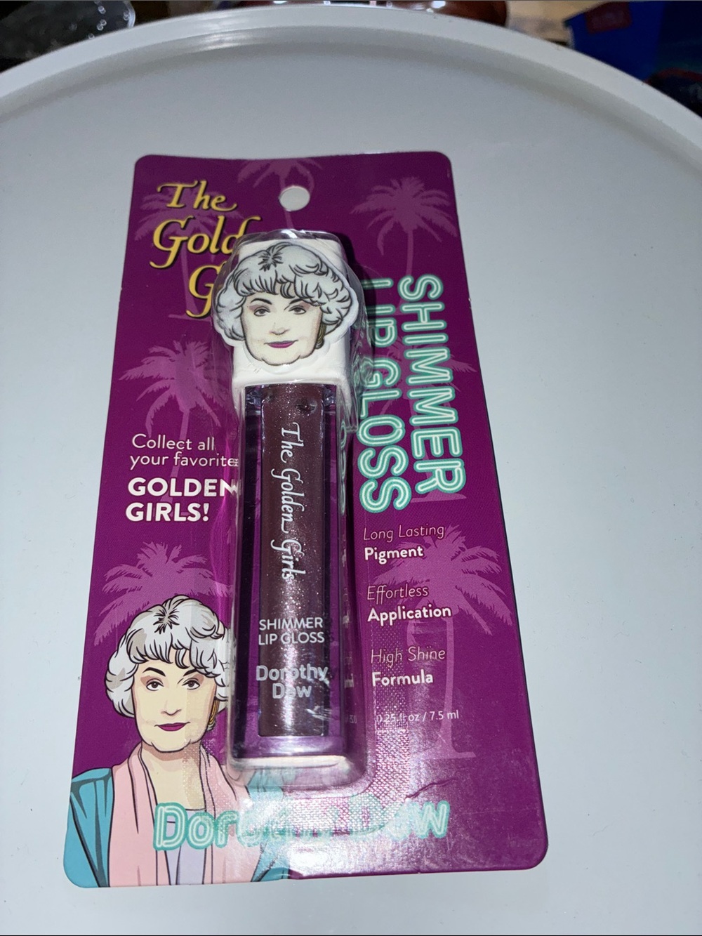 Dorothy Dawn Shimmer Lip Gloss — Purple Shimmer